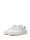 adidas Samba Og Wonder Silver/Chalk White/Off White Sneakers — Blue/White — Size US M 8.5 - US W 10 — Top View