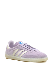 adidas Samba Og Silver Dawn/Chalk White/Off White Sneakers — Lilac Purple — Size US M 11 - US W 12.5 — Alternate View 7