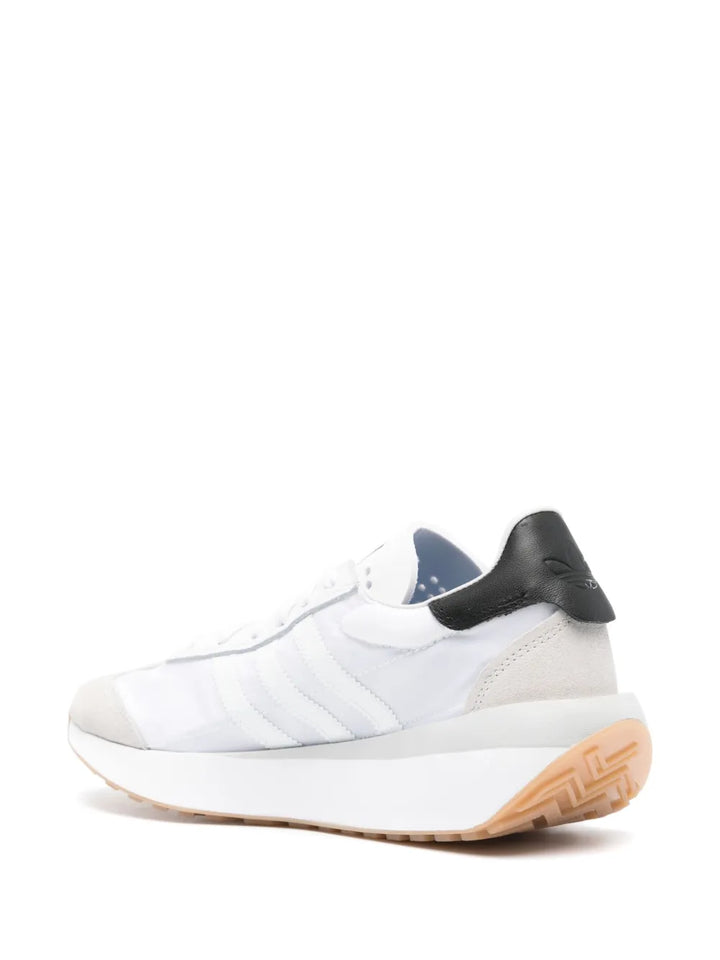 adidas Country Xlg Sneakers — White/Black — Size US M 9.5 - US W 11 — Back View