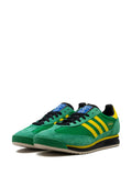 adidas Sl 72 Rs Green Yellow Sneakers — Bright Green/Canary Yellow — Size US M 9 - US W 10.5 — Side View