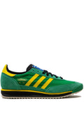 adidas Sl 72 Rs Green Yellow Sneakers — Bright Green/Canary Yellow — Size US M 9 - US W 10.5 — Front View