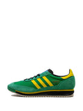 adidas Sl 72 Rs Green Yellow Sneakers — Bright Green/Canary Yellow — Size US M 9 - US W 10.5 — Lifestyle View
