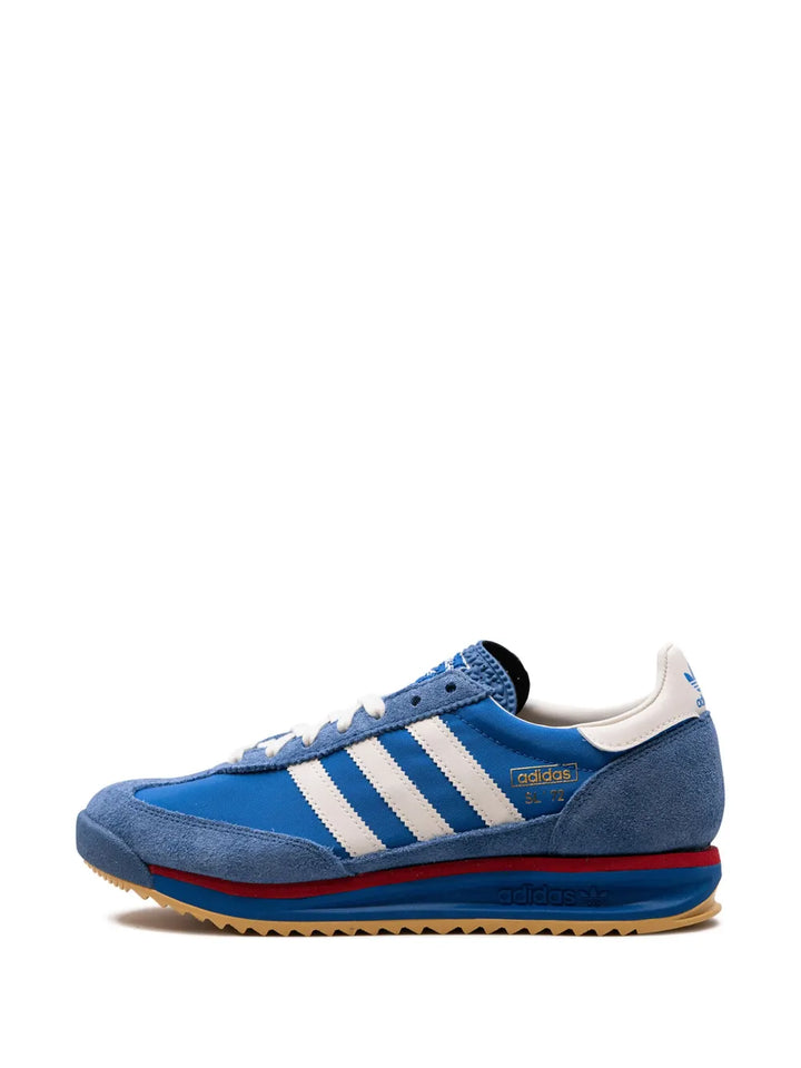 adidas Sl 72 Rs Xld Blue Scarlet Sneakers — Cyan Blue/White — Size US M 9 - US W 10.5 — Lifestyle View