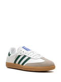 adidas Samba Collegiate Green Sneakers — White — Size US M 8.5 - US W 10 — Side View
