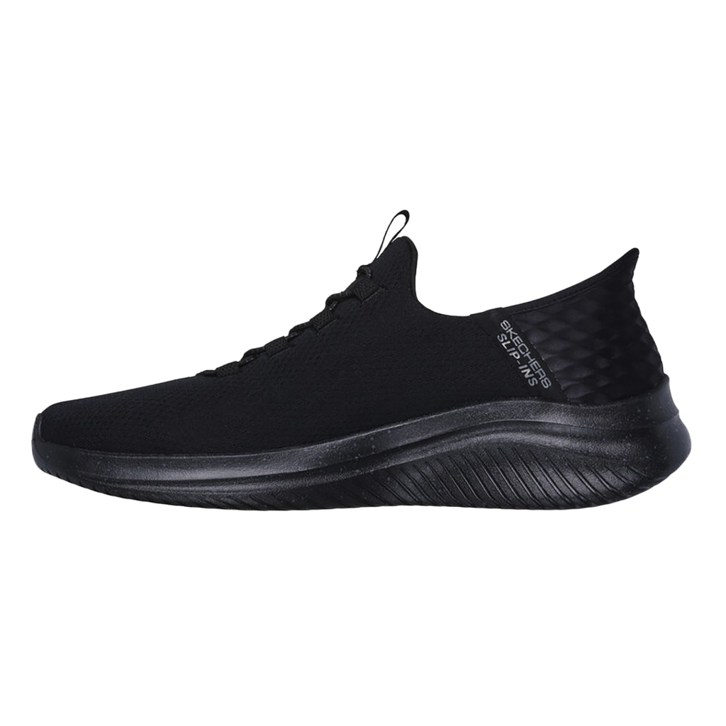 Skechers Ultra Flex 3.0 - Right Away — Black — Size 2E — Width 9.5 — Side View