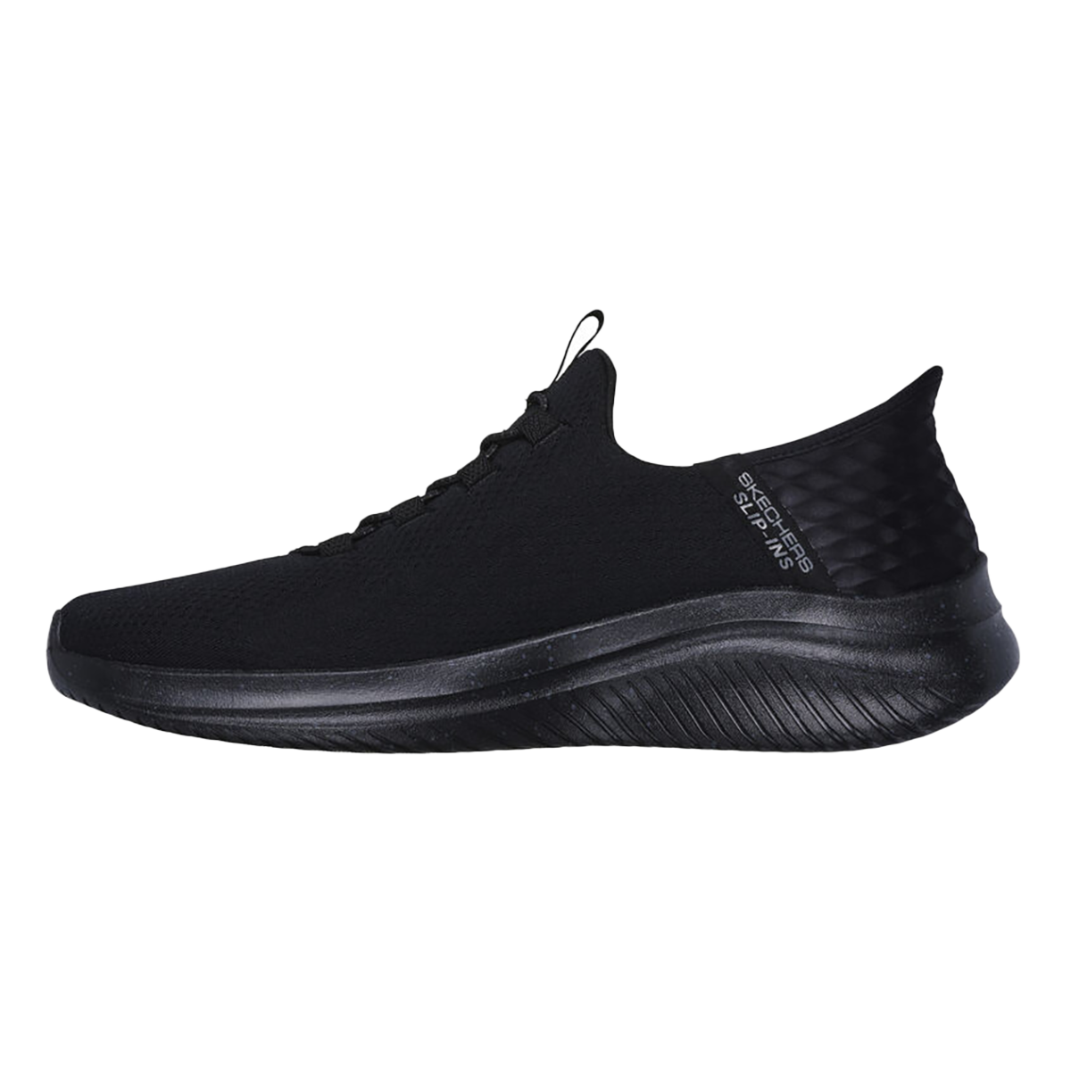 Skechers Ultra Flex 3.0 - Right Away — Black — Size 2E — Width 9.5 — Side View