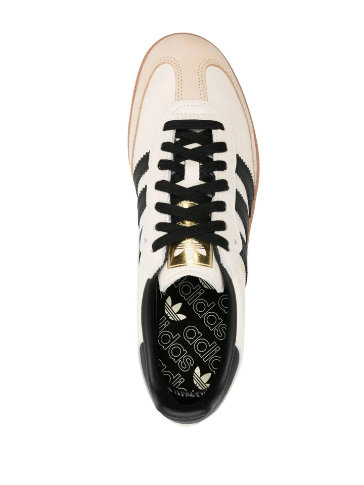 adidas Samba Og Leather Sneakers — White/Black — Size US M 11 - US W 12.5 — Top View