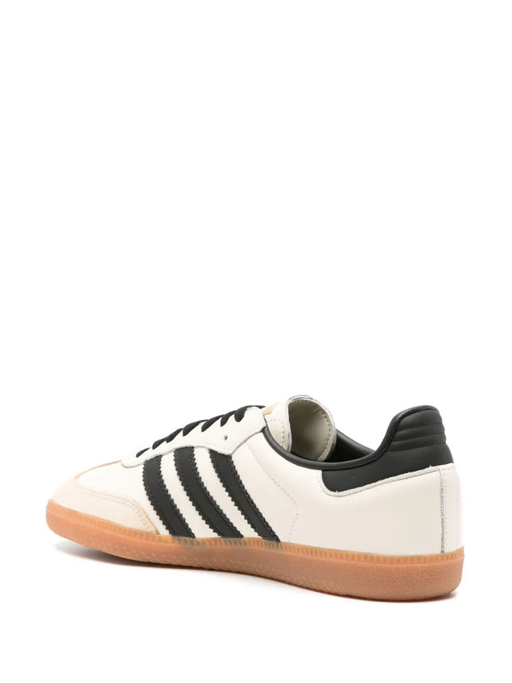 adidas Samba Og Leather Sneakers — White/Black — Size US M 11 - US W 12.5 — Back View