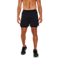 Alwrld ALRN Mesh N.B.P 5" Run Short — Black — Size Medium — Front View