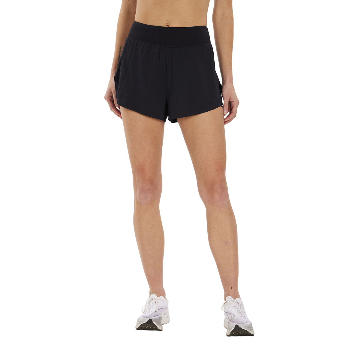 Alwrld ALRN N.B.P Mesh Short — Black — Size Small — Side View