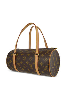 Louis Vuitton Pre Owned X Comme Des Garcons 2008 Papillon 26 Handbag — Same as shown — Size One Size — Lifestyle View