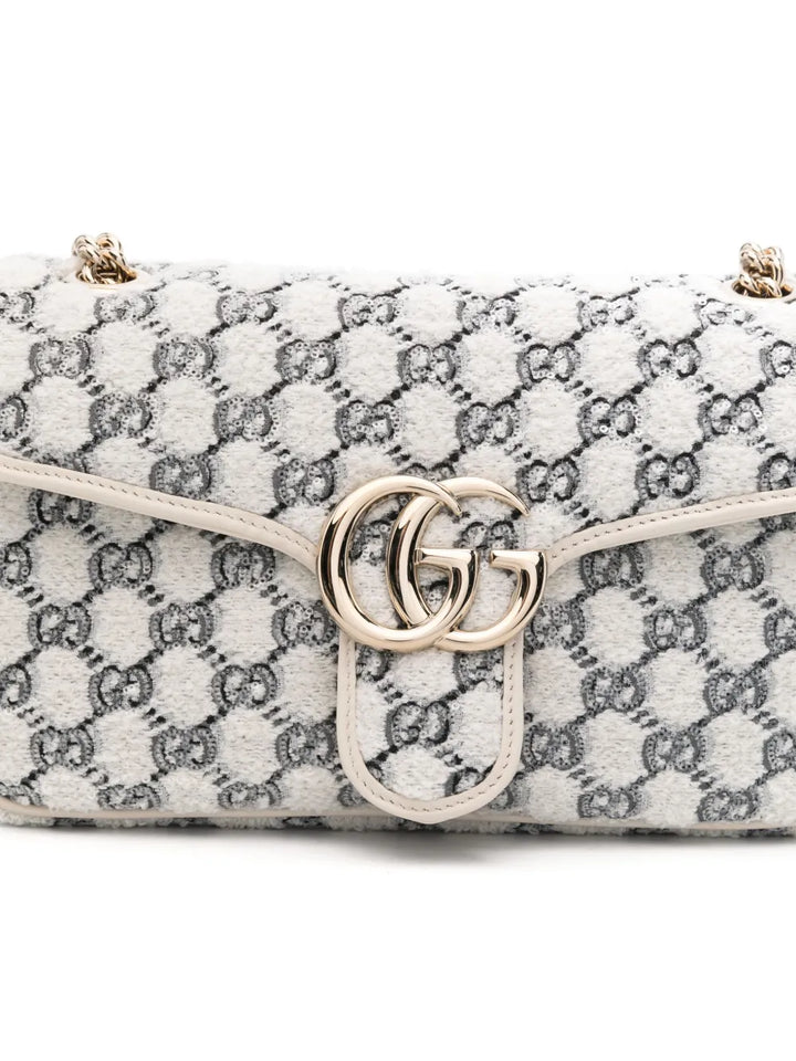 Gucci Small Gg Marmont Shoulder Bag — Same as shown — Size One Size — Top View