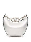 Valentino Garavani Mini Vlogo Moon Hobo Bag — Same as shown — Size One Size — Side View