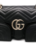 Gucci Small Gg Marmont Shoulder Bag — Same as shown — Size One Size — Top View