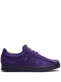 adidas X Kader Superstar Adv Sylla Dark Purple Sneakers — Purple — Size US M 5 - US W 6.5 — Front View
