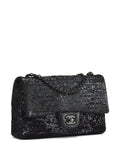 Chanel Pre Owned 2001 Jumbo Classic Flap Shoulder Bag — Same as shown — Size One Size — Back View