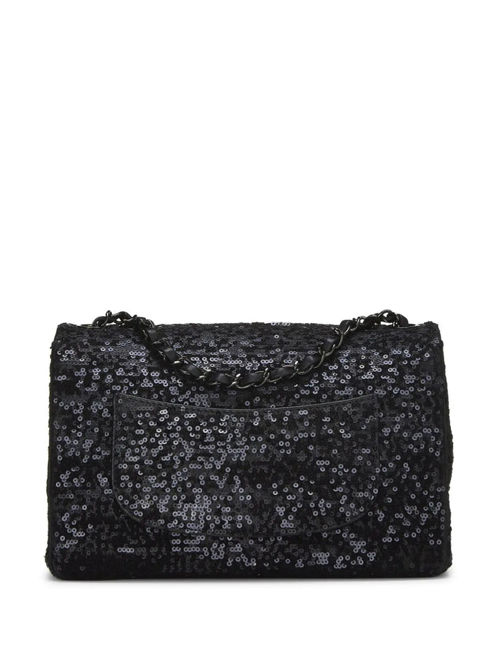 Chanel Pre Owned 2001 Jumbo Classic Flap Shoulder Bag — Same as shown — Size One Size — Side View