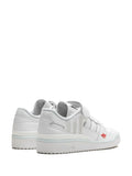 adidas Forum Low White/Almost Blue Sneakers — White — Size US M 10.5 - US W 12 — Back View