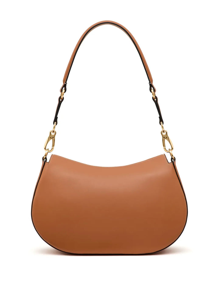 Valentino Garavani Medium Ohval Leather Shoulder Bag — Same as shown — Size One Size — Back View
