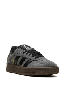 adidas Samba Xlg Lace-Up Sneakers — Black/Grey — Size US M 9 - US W 10.5 — Detail View
