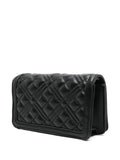 Love Moschino Logo Plaque Shoulder Bag — Same as shown — Size One Size — Back View