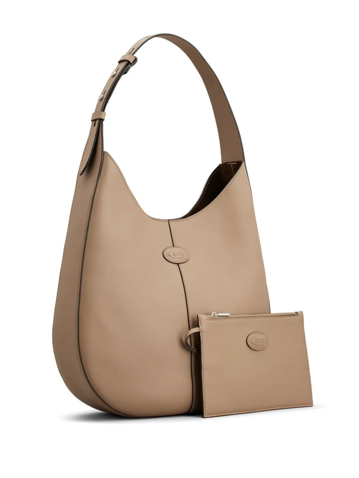 Tods Small Di Leather Shoulder Bag — Same as shown — Size One Size — Side View