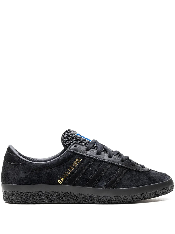 adidas Gazelle Spzl Sneakers — Black — Size US M 10.5 - US W 12 — Front View