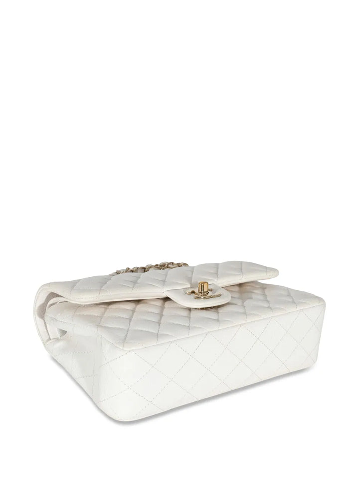 Chanel Pre Owned Small Double Flap Shoulder Bag — Same as shown — Size One Size — Back View