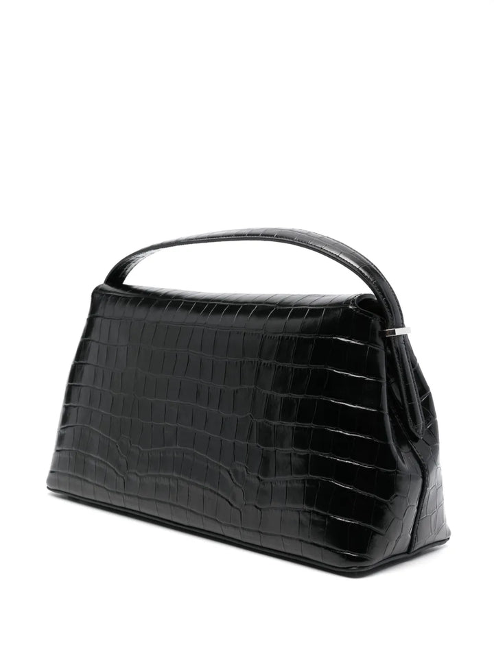 Toteme T Lock Leather Top Handle Bag — Same as shown — Size One Size — Back View