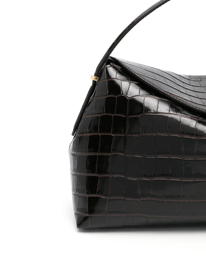 Toteme T Lock Top Handle Bag — Same as shown — Size One Size — Back View