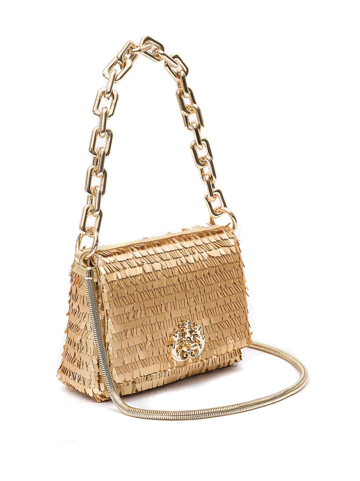 Isla Logo Plaque Shoulder Bag — Same as shown — Size One Size — Top View