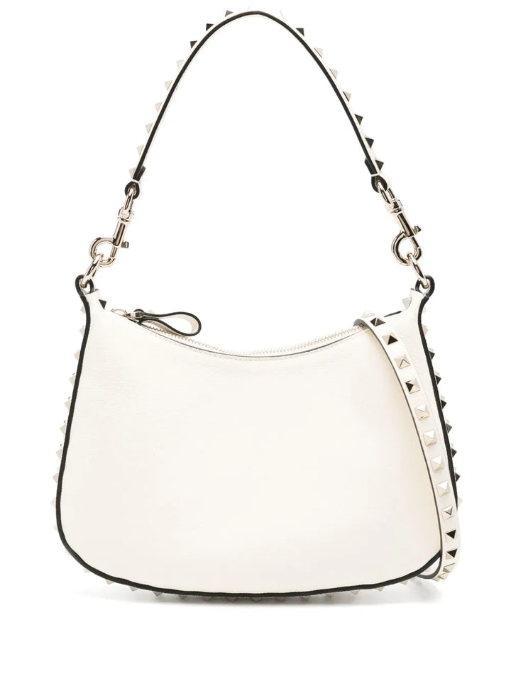 Valentino Garavani Small Rockstud Shoulder Bag — Same as shown — Size One Size — Front View