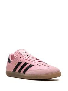 adidas X Inter Miami Cf Samba Messi Pink Sneakers — Pink/Black — Size US M 11.5 - US W 13 — Detail View