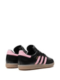 adidas X Inter Miami Samba Black Sneakers — Black/Light Pink — Size US M 11.5 - US W 13 — Back View