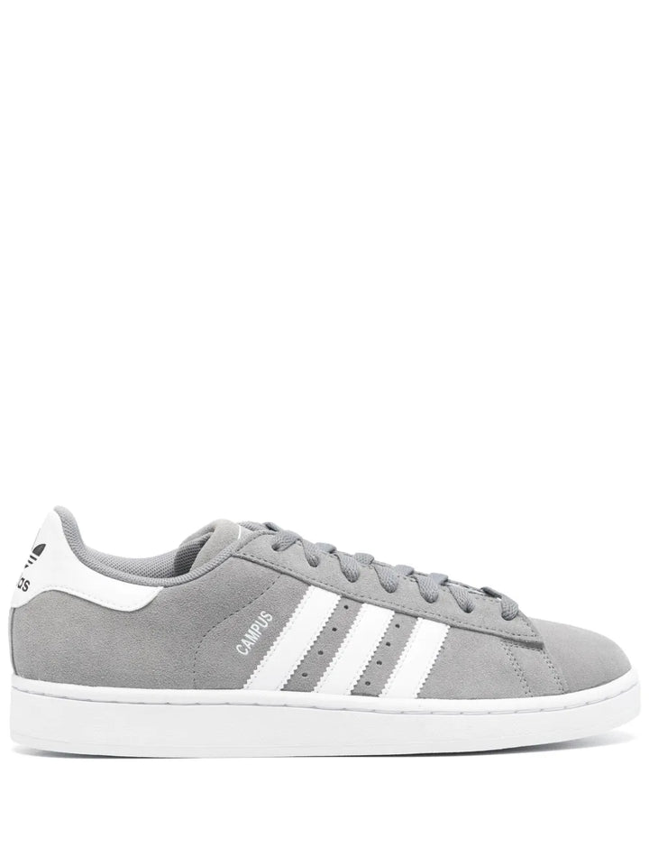 adidas Campus 2 Suede Sneakers — Grey/White — Size US M 10.5 - US W 12 — Front View