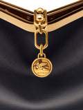 Etro Medium Vela Leather Shoulder Bag — Same as shown — Size One Size — Detail View