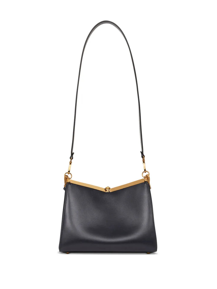 Etro Medium Vela Leather Shoulder Bag — Same as shown — Size One Size — Back View
