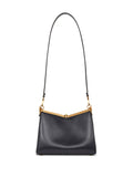 Etro Medium Vela Leather Shoulder Bag — Same as shown — Size One Size — Back View