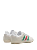 adidas Samba Og Italy Sneakers — Off-White/Grass Green/Scarlet — Size US M 3.5 - US W 5 — Back View