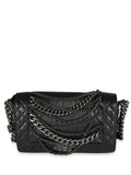 Chanel Pre Owned 2013 2014 Medium Enchained Boy Shoulder Bag — Same as shown — Size One Size — Front View