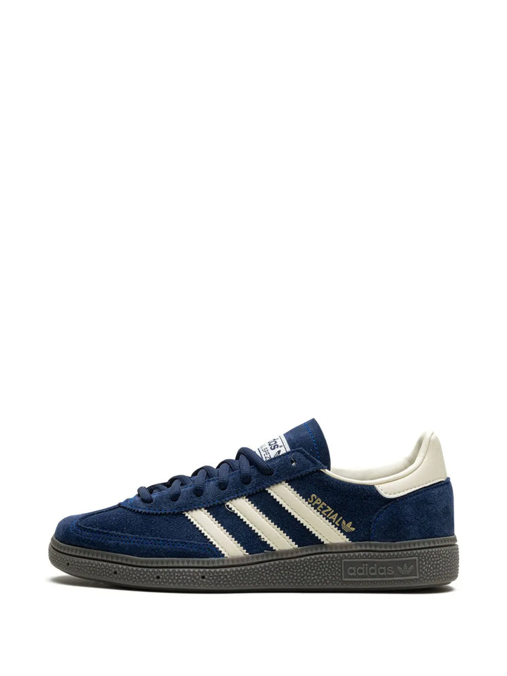 adidas Handball Spezial Night Indigo/Cream White/Cloud White Sneakers — Night Indigo/Cream White/Cloud White — Size US M 7.5 - US W 9 — Detail View