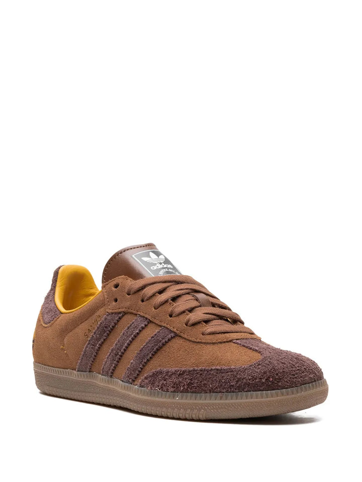 adidas Samba Og Talchum Pack - Preloved Brown Sneakers — Brown — Size US M 8.5 - US W 10 — Side View