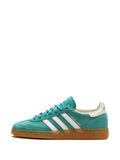 adidas X Sport & Rich Handball Spezial Green Sneakers — Green/White — Size US M 9 - US W 10.5 — Detail View