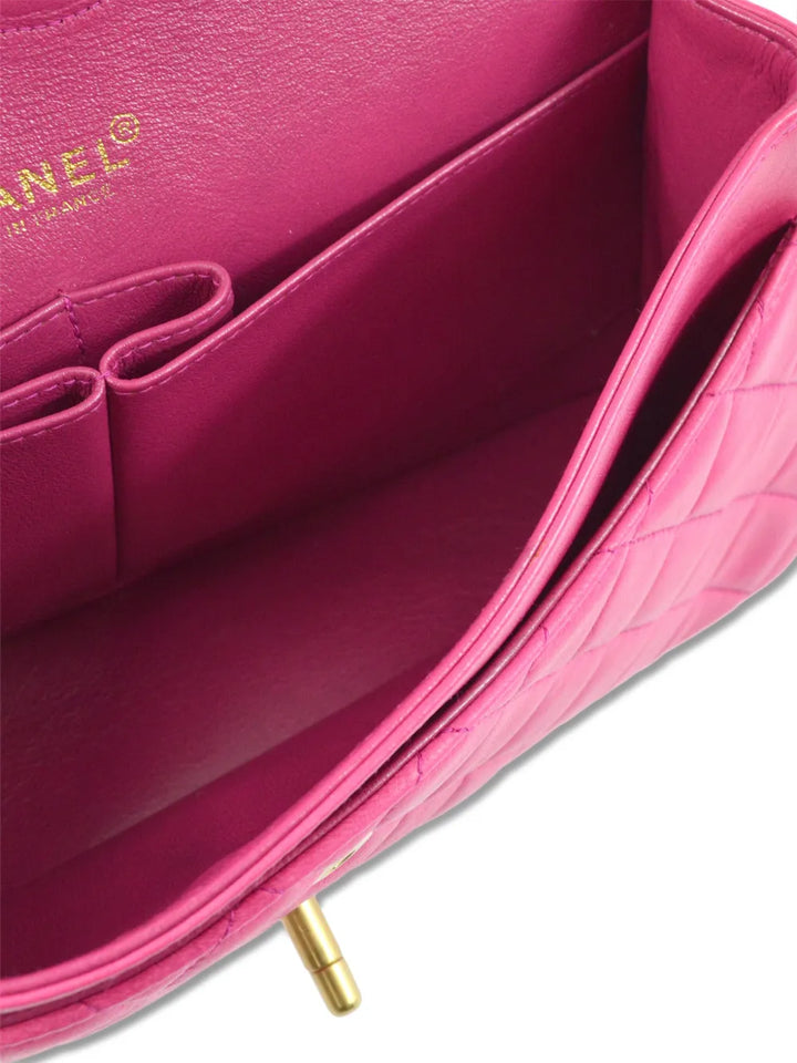 Chanel Pre Owned 2000 Medium Double Flap Shoulder Bag — Same as shown — Size One Size — Top View