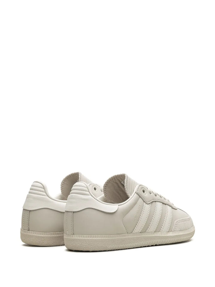 adidas X Pharrell Williams Samba Cloud White Sneakers — Cloud White — Size US M 10 - US W 11.5 — Back View
