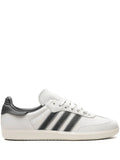 adidas X Pharrell Williams Samba Core Black Sneakers — White/Black — Size US M 10 - US W 11.5 — Front View