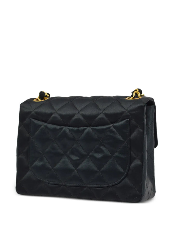 Chanel Pre Owned 1990 Mini Classic Flap Square Shoulder Bag — Same as shown — Size One Size — Side View