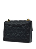 Chanel Pre Owned 1990 Mini Classic Flap Square Shoulder Bag — Same as shown — Size One Size — Side View