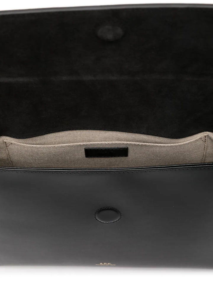 Apc Virginie Leather Shoulder Bag — Same as shown — Size One Size — Detail View