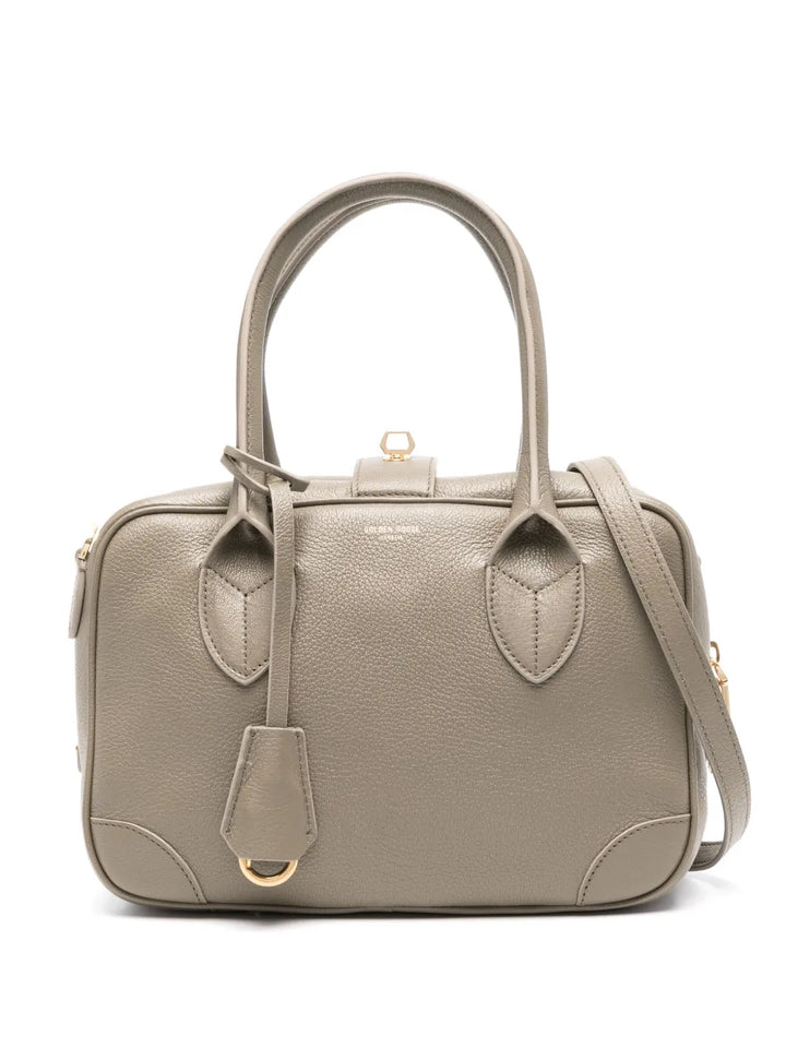 Golden Goose Zipped Leather Tote Bag — Same as shown — Size One Size — Front View